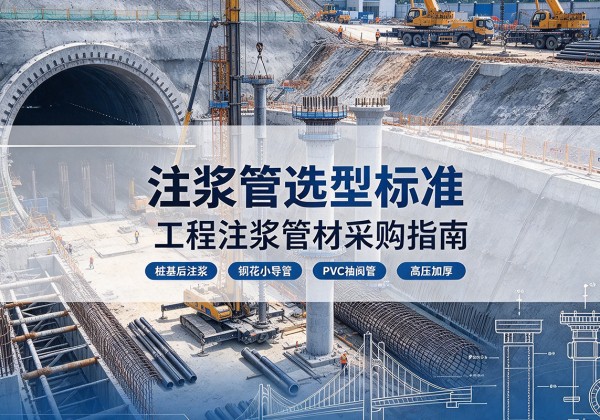 鹤峰注浆管选型标准